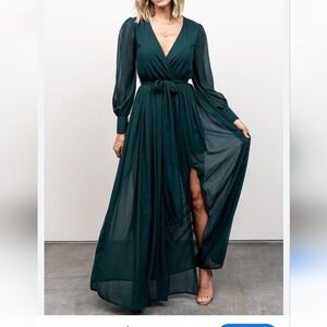 Baltic Born Deep Green Maxi Dress